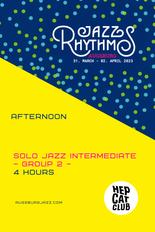 Augsburg Jazz Rhythms Festival 2023 Solo Jazz Intermediate Group 2 (4h) - afternoon