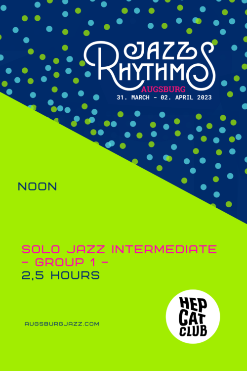 Augsburg Jazz Rhythms Festival 2023 Solo Jazz Intermediate - noon