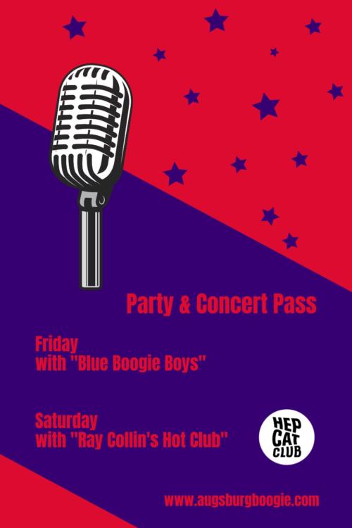 Augsburg Boogie Festival 2023 Party & Concert Pass