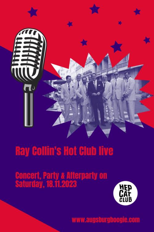 Augsburg Boogie Woogie Festival 2023 Saturday Ray Collins' Hot Club Concert & Party