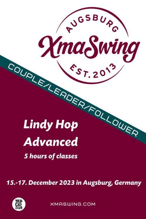 [waiting list] XmaSwing 2023 Lindy Hop Advanced (5h)