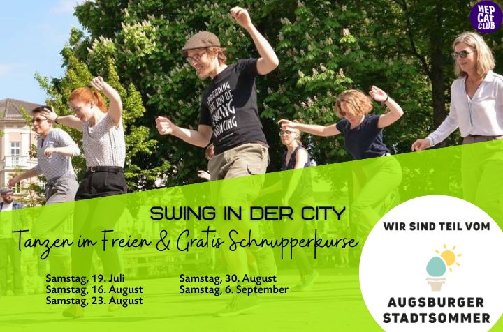 Swing in der City - Tanzen im Freien und gratis Schnupperkurse