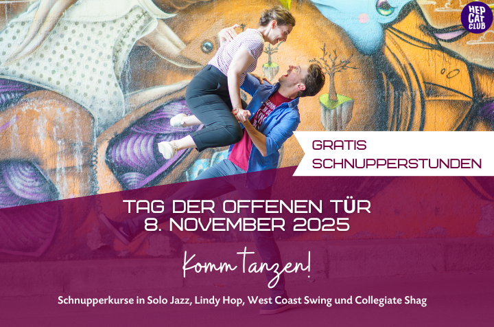Tag der offenen Tür am 8.11. - Hep Cat Club