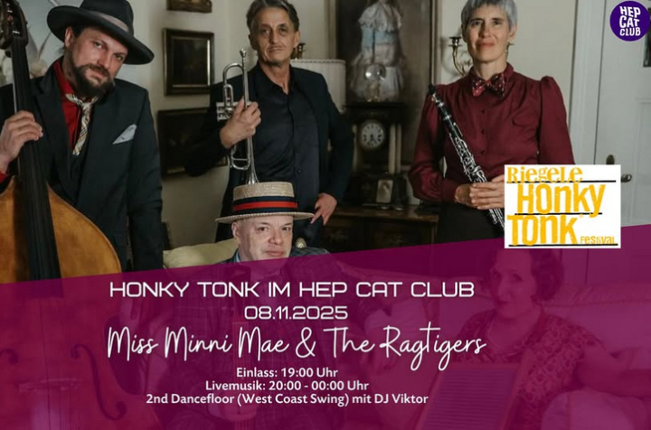 Honky Tonk mit Livemusik am 8.11.2026