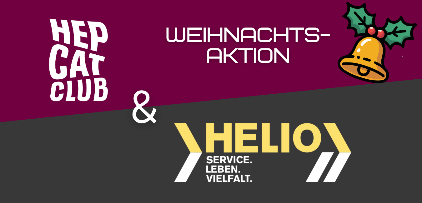 Weihnachtsgutscheine verschenken mit dem Helio und dem Hep Cat Club
